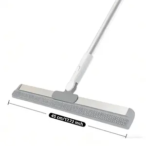 Silicone Magic Broom Household Wiper Blade Sweep Wiper Floor Toilet Bathroom Toilet Sweep Hair Marvelous Wiper Range of extension and contraction 75CM-117CM