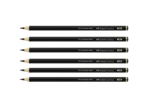 Faber Castell Pitt Graphite Matte Pencils, Open Stock
