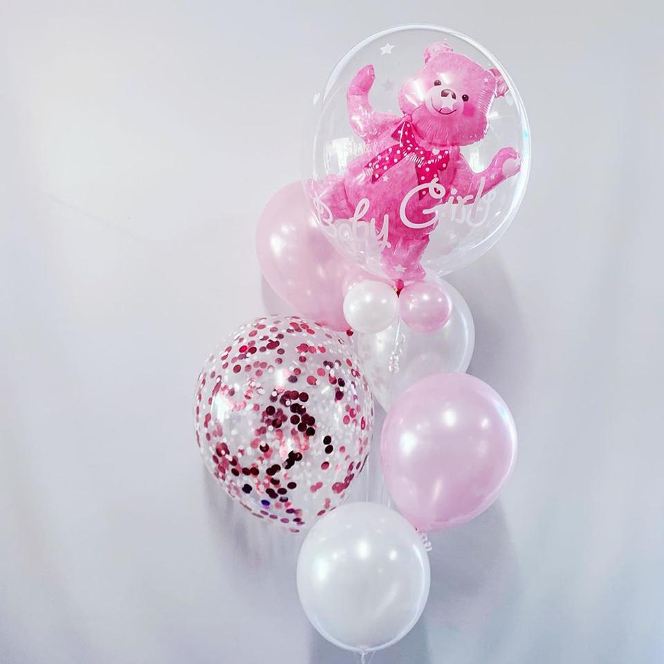 Bear Transparent Ball – Clear Decorative Toy or Collectible Ornament