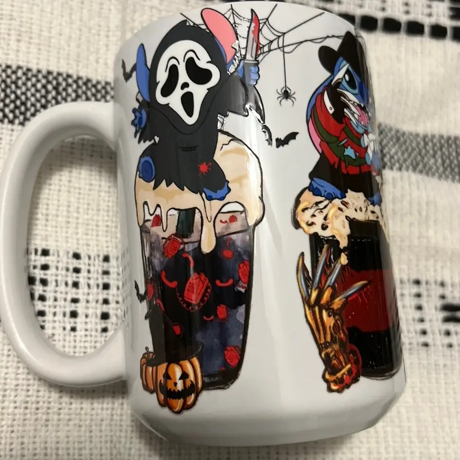 Stitch Halloween mug