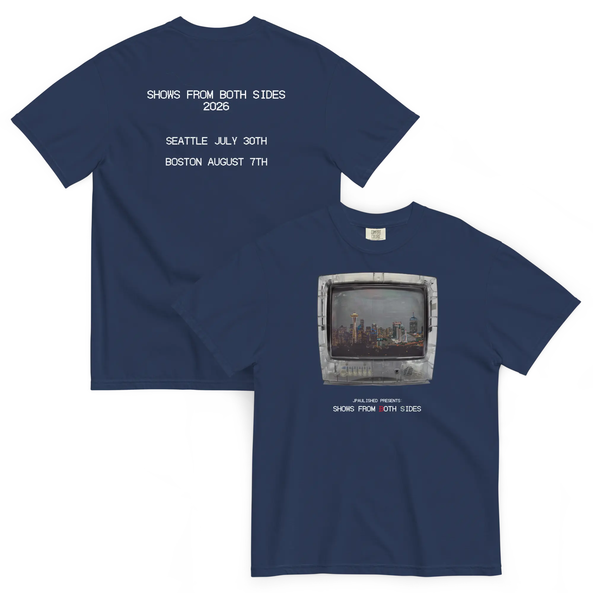 Shows From Both Sides Concert Tee *Signed*