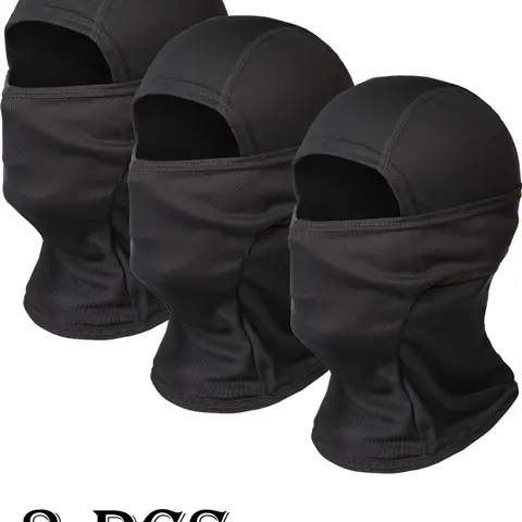 MUSION Breathable Mesh Balaclava Mask Headwear, Sun Protection & Windproof Headgear for Motorcycle & Cycling, Comfortable Fit Full Face Mask, Durable Material, Outdoor Sports Mask, Outdoor Dustproof Mask