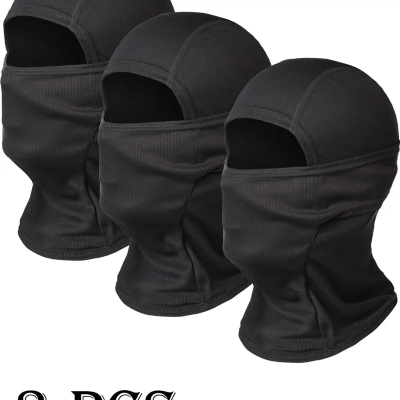 MUSION Breathable Mesh Balaclava Mask Headwear, Sun Protection & Windproof Headgear for Motorcycle & Cycling, Comfortable Fit Full Face Mask, Durable Material, Outdoor Sports Mask, Outdoor Dustproof Mask
