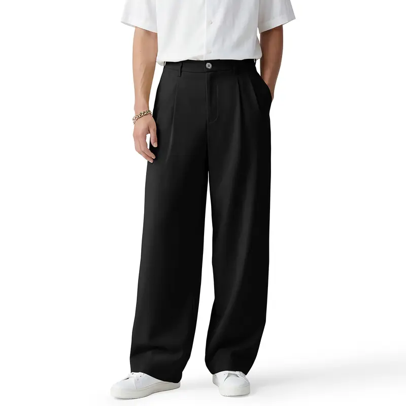 slim fit dress slacks 4 Way Stretch Commuter Relaxed Chino Pants for Tall Men