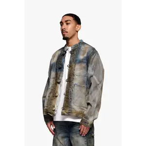 Astro Jacket Dirty Blue Washed