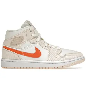 Jordan Women's 1 Mid SE Corduroy Sail, from StockX