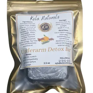 KN Underarm Detox and Body Cleansing Bar Soap helps with odor for all skin types Teens and Adults Body Care Products Daily