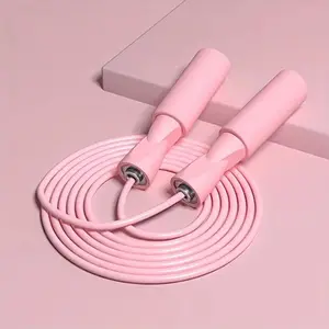 Professional Weighted Wire Skipping Rope Fitness Equipment Sports Skipping Rope with Handles Leisure Trainer Indoor and Outdoor Sports Fitness Exercise Equipment