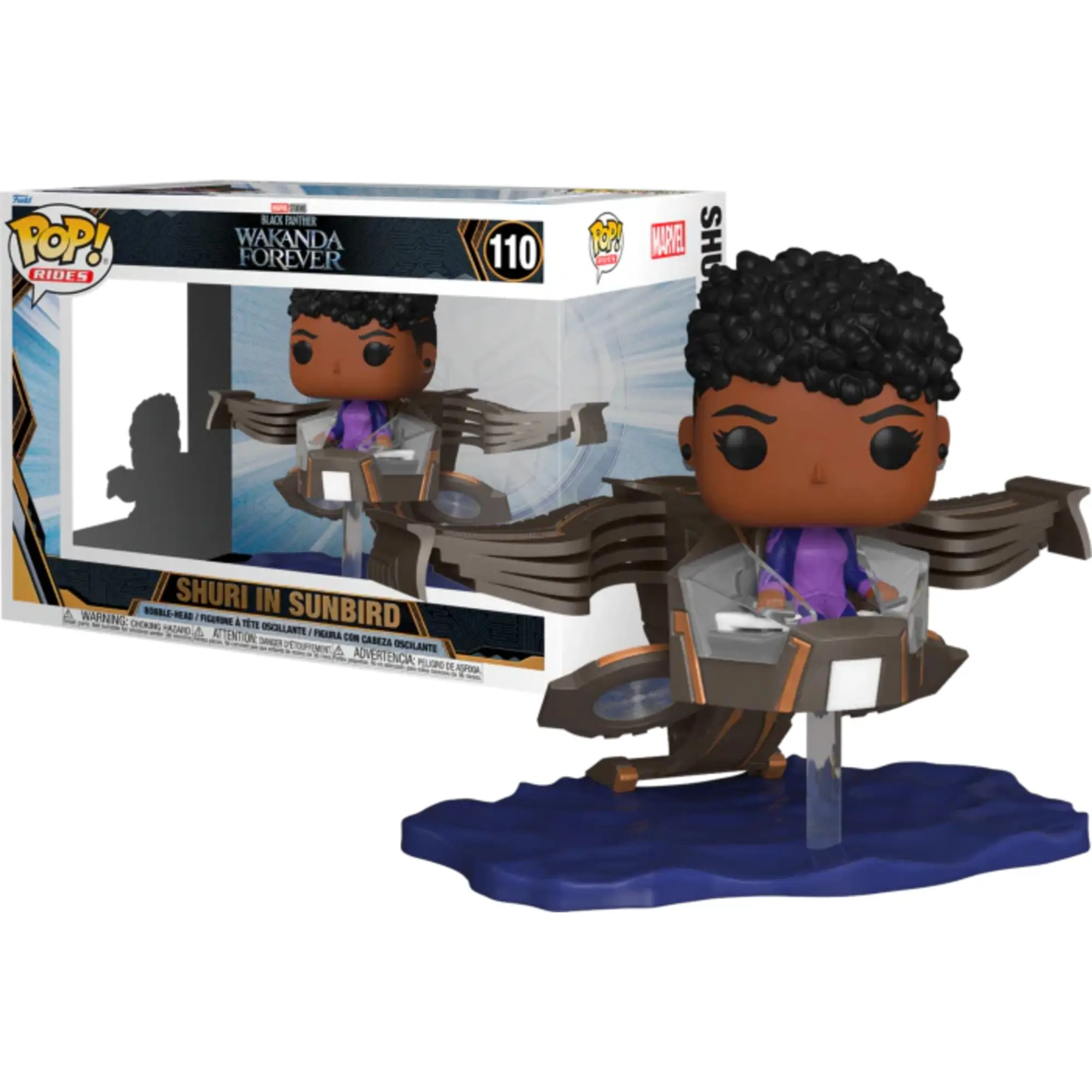 Black Panther: Wakanda Forever - Shuri in Sunbird Super Deluxe Pop Ride Figure