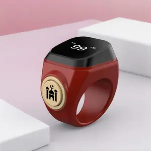 Smart Prayer Beads Ring, Digital Simple Style, APP Connection, Waterproof Electronic Counter, Muslim Prayers, Daily Worship