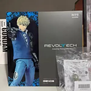 In Stock Revoltech Amazing Yamaguchi One Punch Man Genos Anime Action Figure Toy Model Collection Birthday Gift Action Figure
