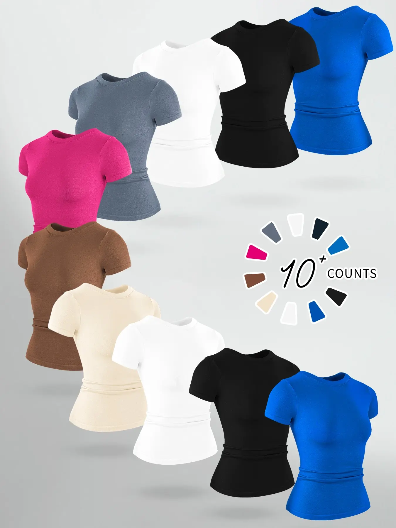 Colorful 10-piece set