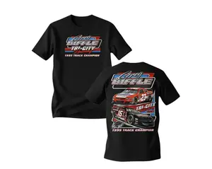 Greg Biffle 2025 Arca Past And Present Raceway 1995 Track Champion Shirt, Fashion Cotton, Full Sizes, For Men, For Women