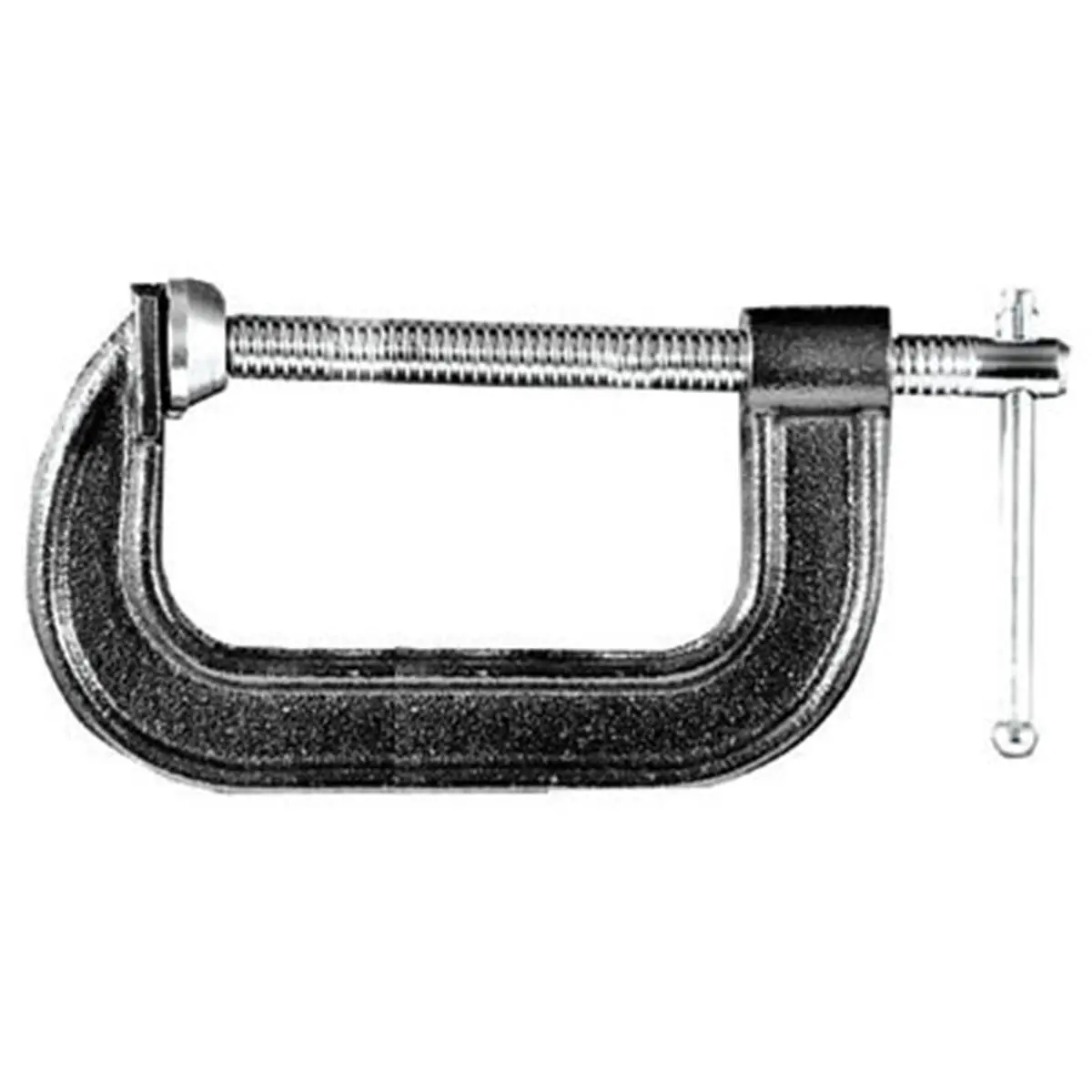212 MAIN 6-Inch Ductile Iron C-Clamp, Premium Maintenance Tool for Woodworking, Scooters, Outdoor Equipment, 4.8-Inch Width, 6" C - Clamp, 1.1" H X 4.8" W X 9.7" D, High-Quality Maintenance