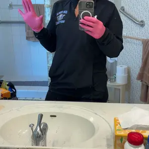 10/50/100pcs pink disposable nitrile gloves, for Hand, suitable for household chores, dishwashing, car washing, bathroom, home cleaning, kitchen cleaning, nail art and hairdressing, tattoos and hair dyeing (XS/S/M/L size optional)