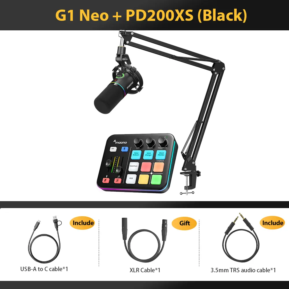PD200XS+G1 NEO Black