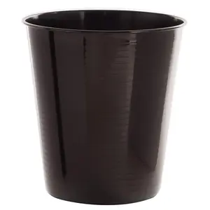BINO Metal Waste Basket for Home, Office, Bathroom, Dorm, Kitchen and More| Trash Can Bin for Bedroom| Desk Trash Can| Home Essentials
