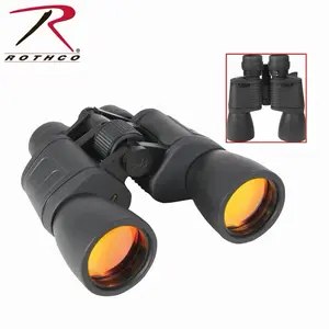 Rothco 8-24 x 50MM Zoom Binoculars Black - Carrying Case, Adjustable Magnification, Comfortable Eyecups, Easy Focusing, Carrying Case