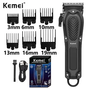 KEMEI KM-1071 professional electric clipper Cordless Hair Clippers Adjustable Clipper for hair cutting, USB charging, suitable for shaving and trimming, a great helper for personal grooming.