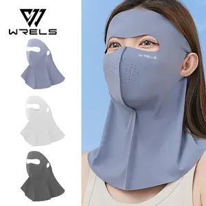 Breathable Sweat-Proof Sun Protection Face Mask, Flexible Fit Cool Feeling Mask, Outdoor Hiking Cycling Face Cover, 1 Piece/3 Pieces