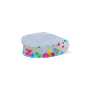 Silipint Silicone 10 oz Polka Dot Go Go Bowl