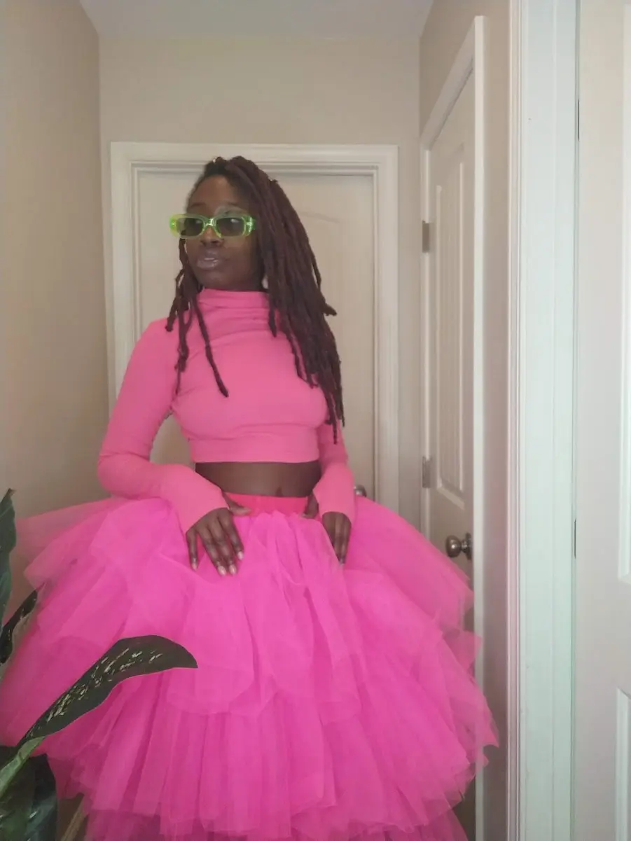 Pink  tutu skirt