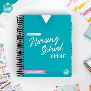The Complete Nursing School Bundle | 2026 Edition | Spiral Bound