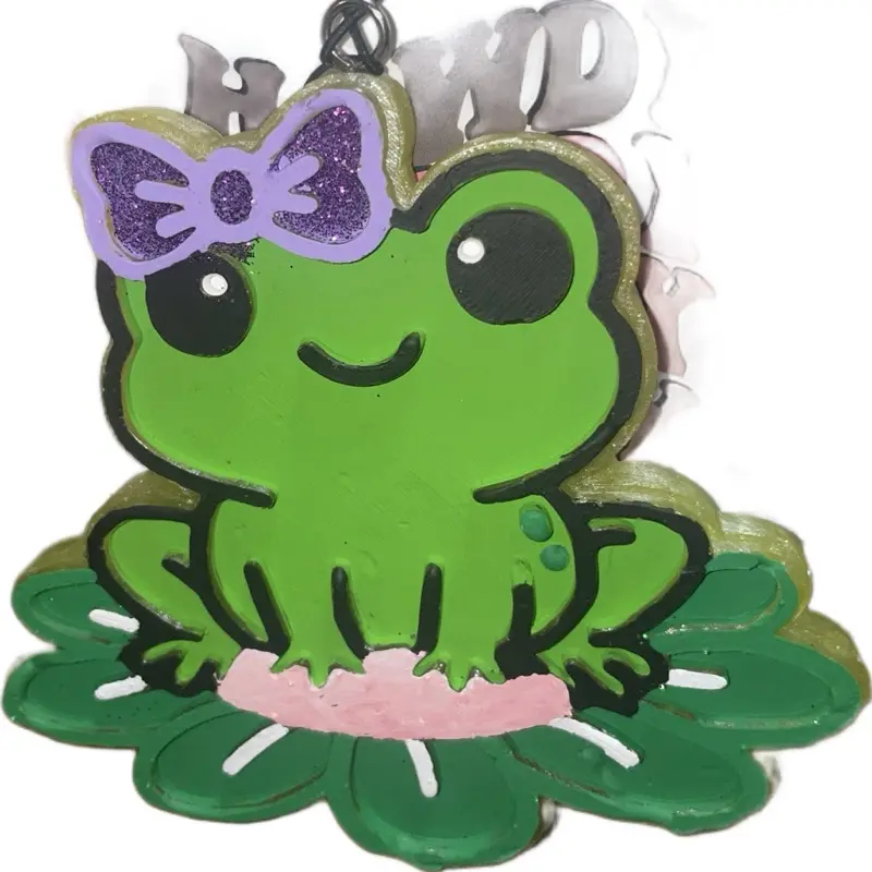 Coquette Frog Car Freshie