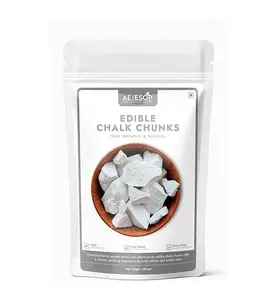 AEJESOP Edible Chalk Chunks, Natural Crunchy Chalk, 1 lb (450 g)
