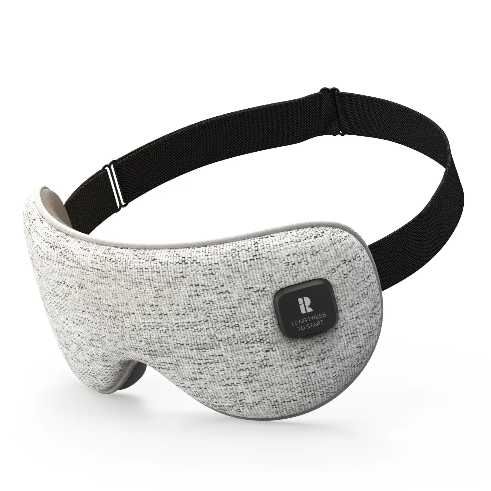 Heated Eye Mask, Cordless Heat Eye Compress for Dry Eye Stye Relax, Blackout Electric Warm Eye Mask for Airplane Sleeping for Travel, Birthday Idea for Woman/Man