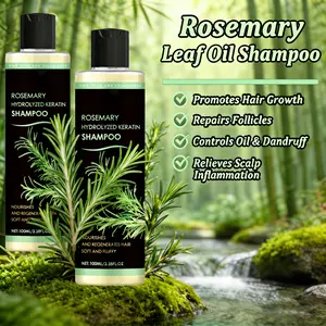 Rosemary Shampoo - Boost Hair Growth, Control Oil & Dandruff, Soothe Scalp Irritation & Restore Natural Shine! Gentle Cleanser And Lightweight Conditioner For Healthier-Looking Hair From Root To Tip