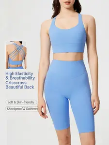 Women Tank Top Workout with Yoga Racerback Crop Tops Tight Fit Lightweight Activewear Soft Breathable Vest