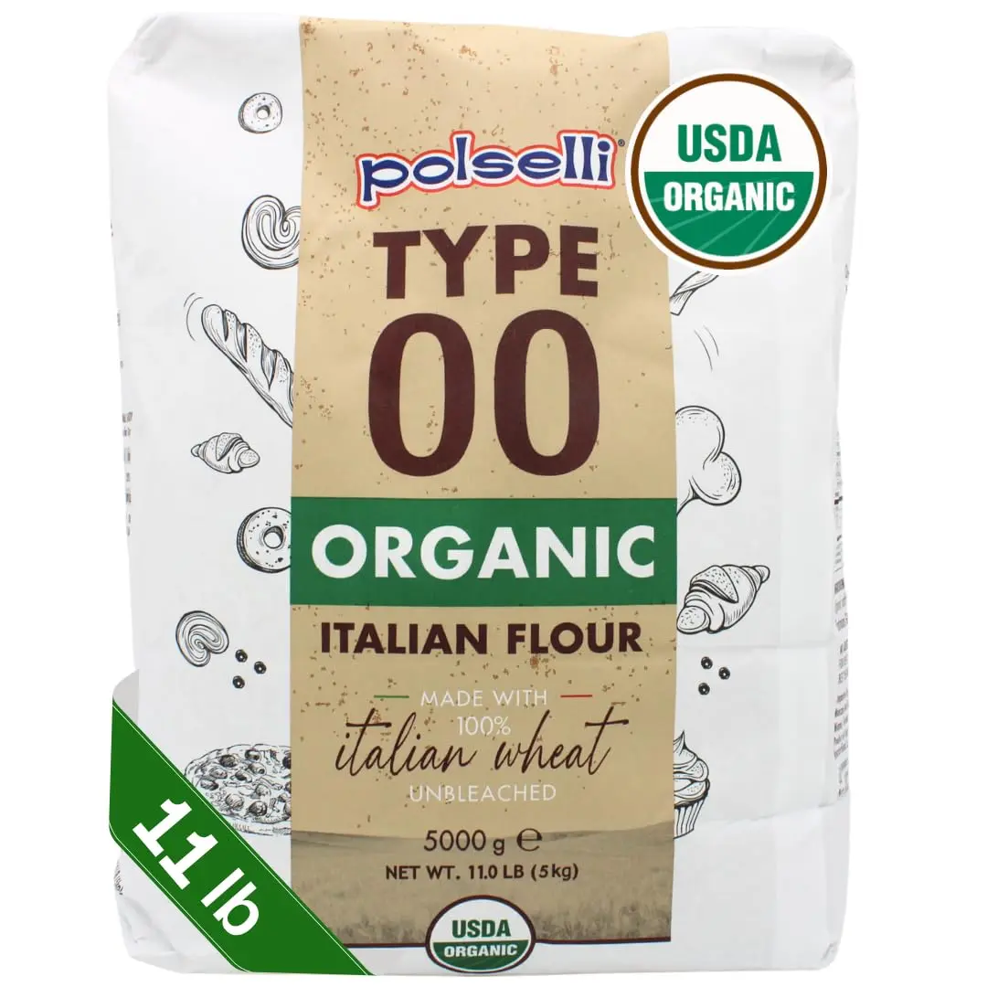 Polselli, Organic Tipo 00 Italian Flour – 5 kg (11 lb) Polselli, Organic Tipo 00 Italian Flour – 5 kg (11 lb)