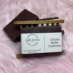 Handcrafted Cold Process Goat Milk Soap- Cocoa Butter Cashmere