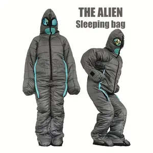 Walkable sleeping bag, humanoid human sleeping bag, mummy warm camping sleeping bag, hospital companion special