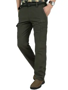 Men's Quick-Dry Tactical Work Pants, Lightweight Breathable Outdoor Hiking Pants, Multiple Zip Pockets, Ideal for Camping, Trekking, Daily Wear