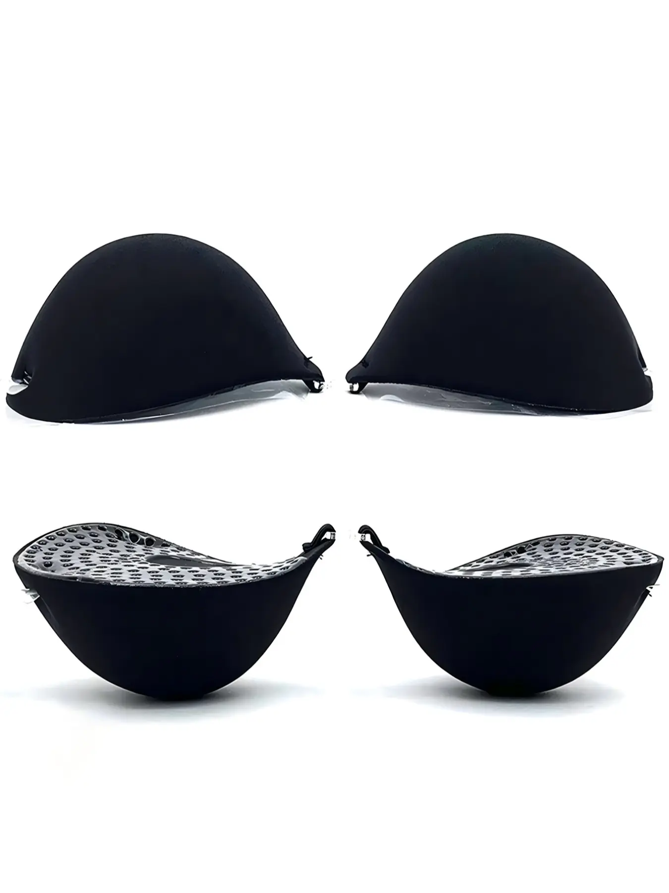 Invisible Sticky Bra for Women, Silicone Thickened Seamless Push Up Casual Fitted Bra with Three-Quarter Cup, Perfect for Wedding Dresses and Summer Wear, Max Support Strapless Lingerie, Underwear, Womenswear, Bandeau Bras