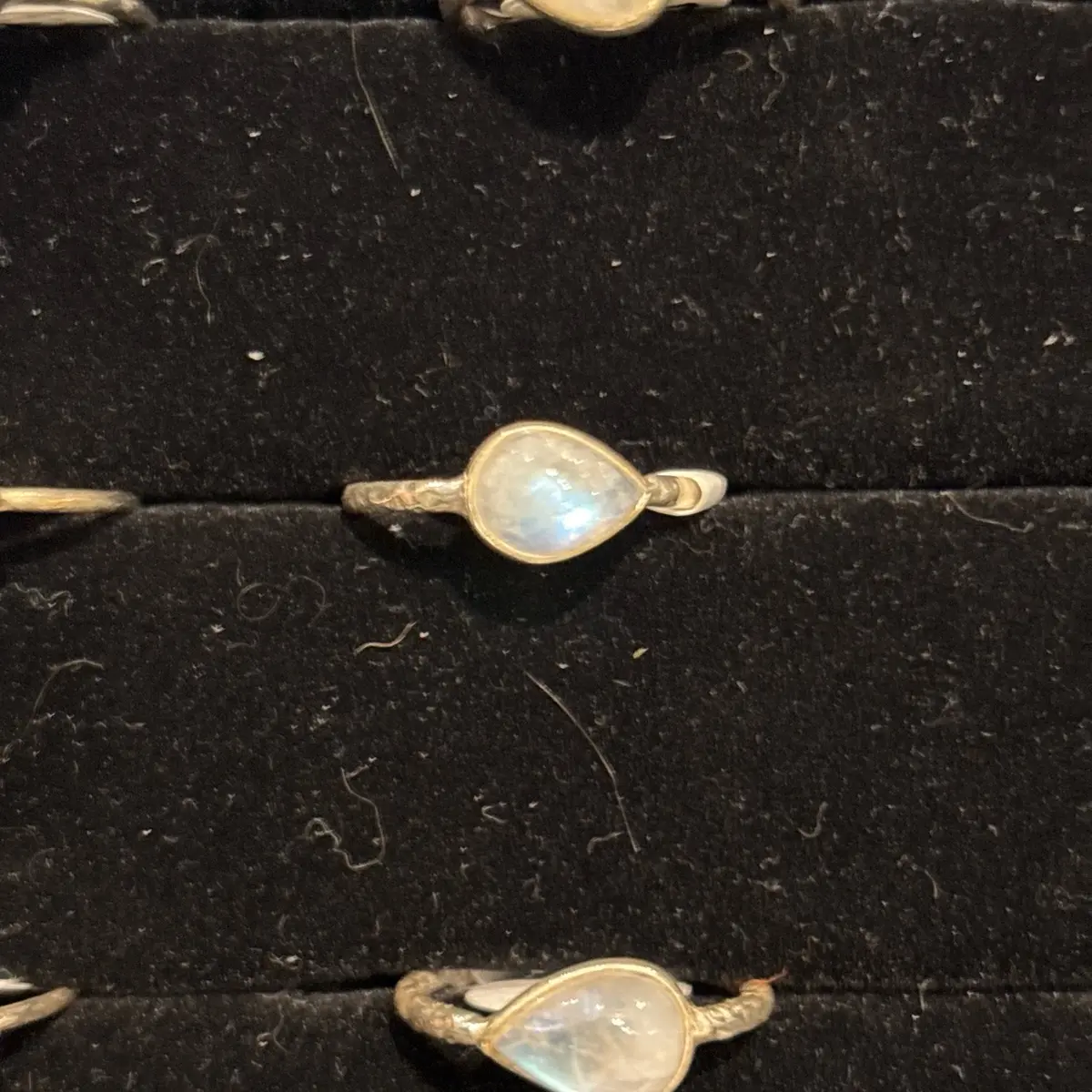 Moonstone Pear Size 7