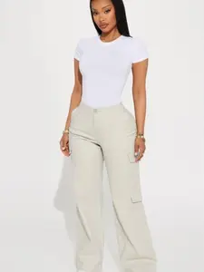 Camilla Classic Fit Crew Neck Tee - White