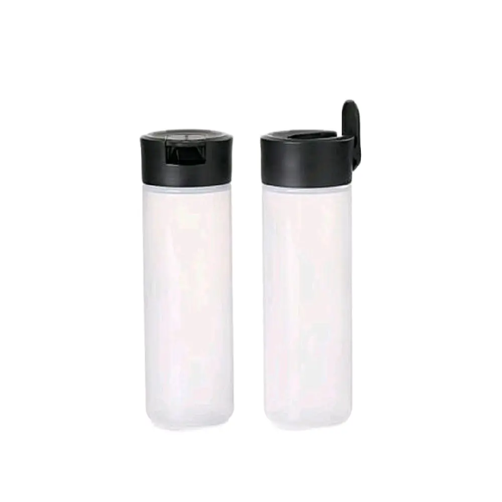 Tupperware Squeez It Plastic Food Storage Bottles, Kitchen Utensils for Food Preservation, Set of 2 (12oz Each)