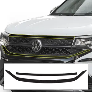 Volkswagen Taos 2022-2026 Blackout Chrome Delete Kit - Precut Gloss Black Vinyl Overlays