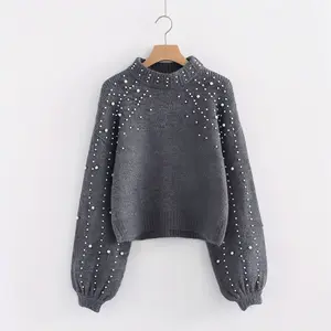 Pearl Studded Sweater