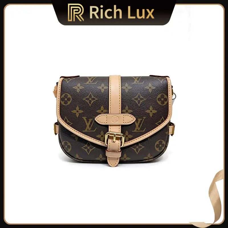 Pre-owned Louis Vuitton Saumur BB Monogram Crossbody Bag