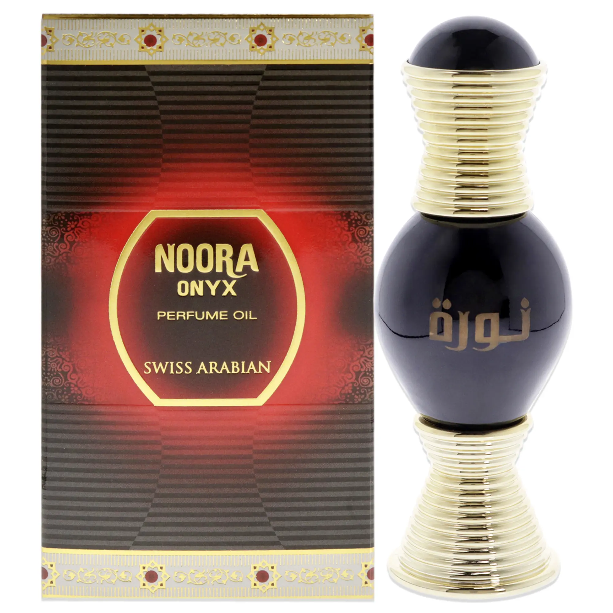 Noora Onyx by Swiss Arabian for Women - 0.6 oz Parfum Oil