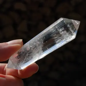 3.25in 12 Sided Clear Quartz Crystal Vogel, Brazil L2a