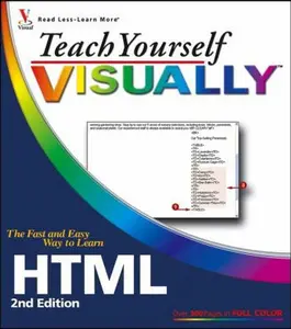 USED-Teach Yourself VISUALLY HTML by Sherry Willard Kinkoph (Paperback)