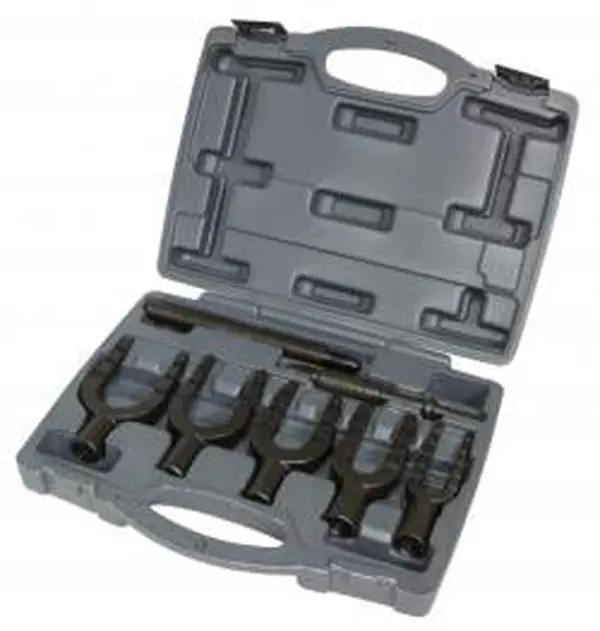 Lisle 5-Piece Heavy-Duty Stepped Pickle Fork Hand Tool Kit - Forged Steel Tools, Threaded Tips, Interchangeable Hammer & Pneumatic Handles, Model LI41440 (Cycling Sports & Outdoor Recreation Equipment)