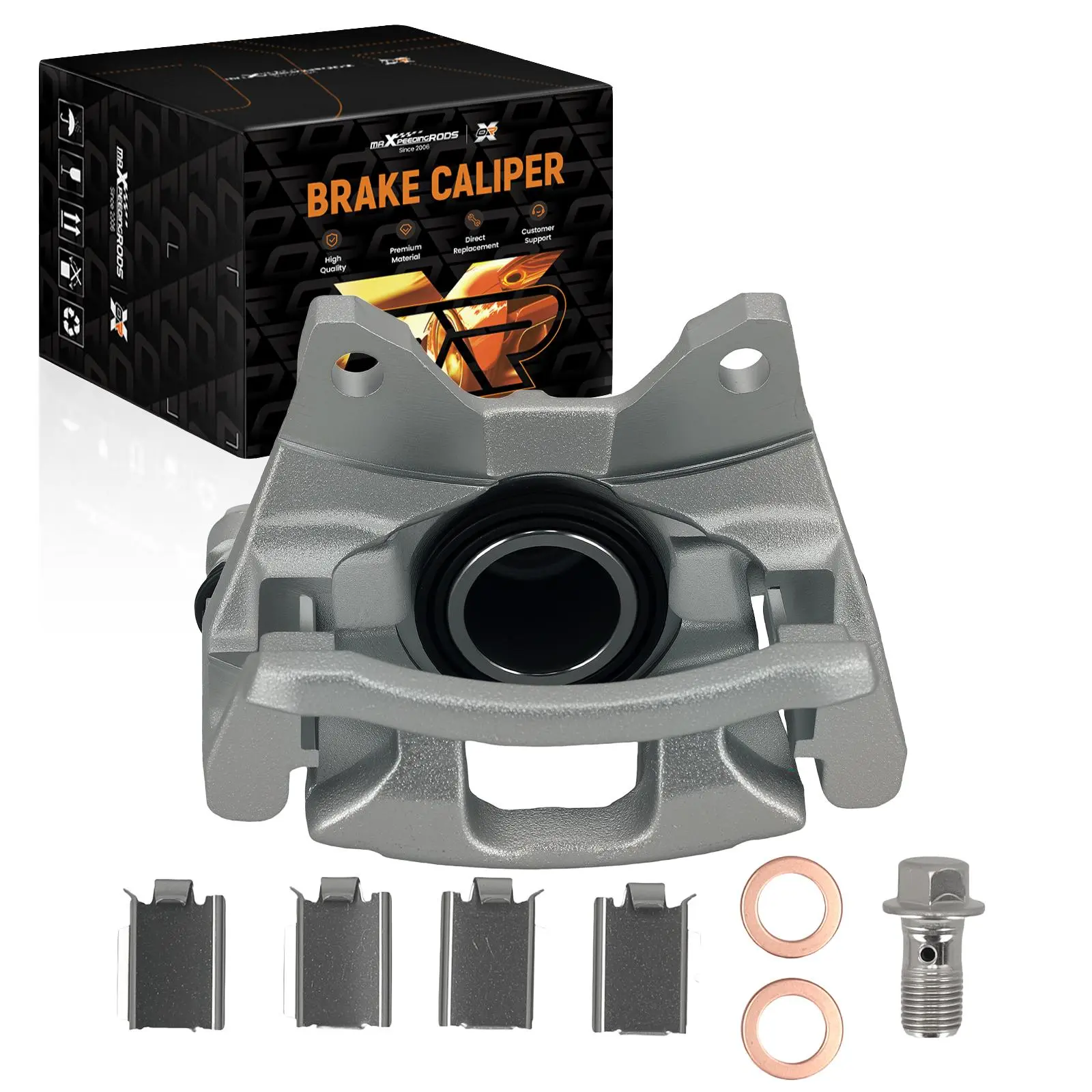 Rear Right Brake Caliper compatible for Dodge Nitro 2007-2011 compatible for Jeep Liberty 2008-12 18B5047