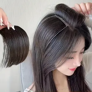 Fashion A Hairpiece That Enhances Volume, Designed to Be Natural-Looking And Undetectable, Perfect for Women Seeking a Top-Of-Head Hair Replacement.