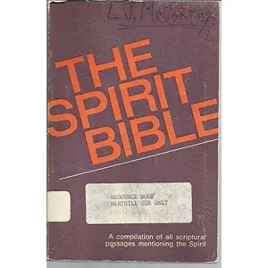 USED-The Spirit Bible by Eugene S. Geissler (Paperback)